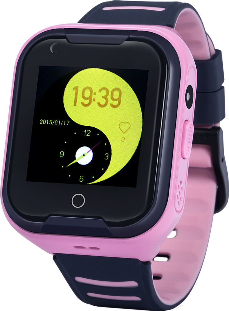 Часы -телефон с GPS КТ11 розовые