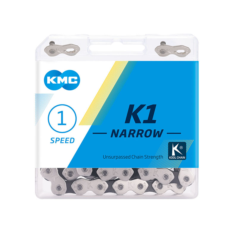 Цепь KMC K1-N (112 зв., серебристый)