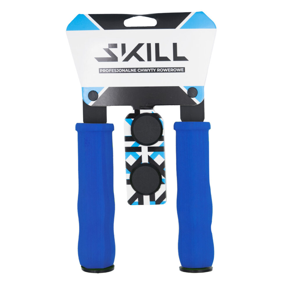 Грипсы SKILL HEXAGON EVA 125MM, синий