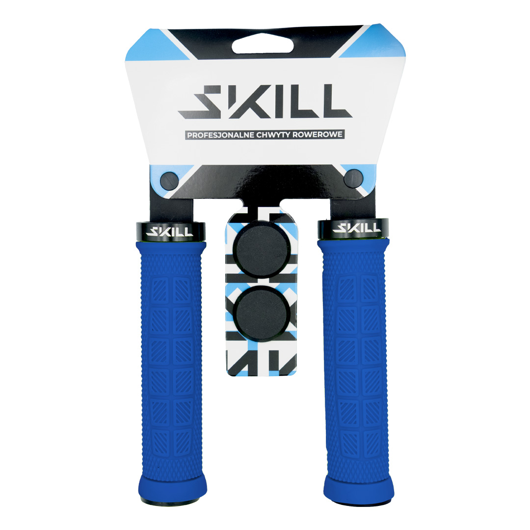 Грипсы SKILL TOWER 130мм, синий