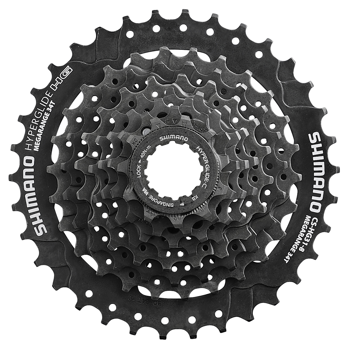 Кассета Shimano, CS-HG31, 8ск, 11-34