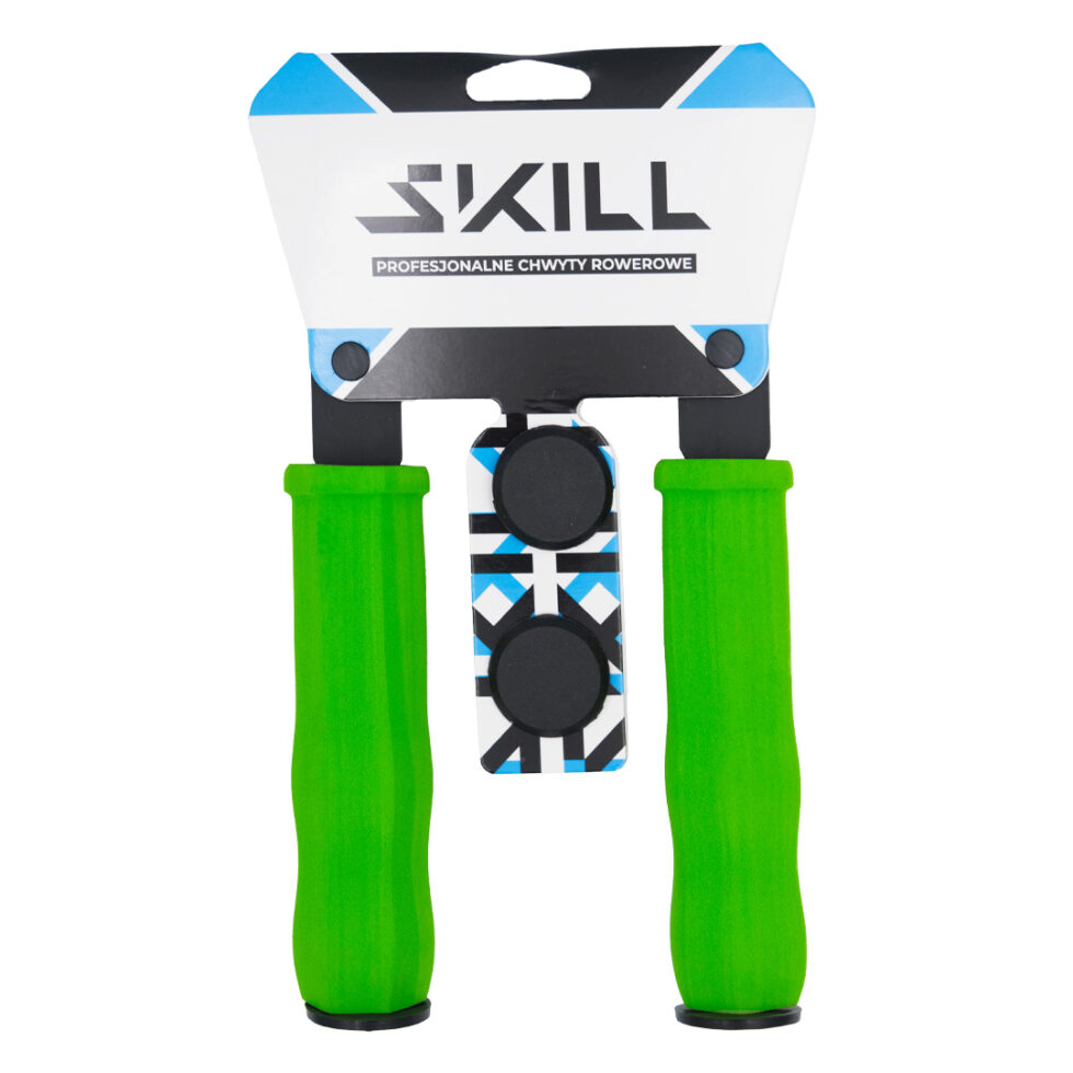 Грипсы SKILL HEXAGON EVA 125мм, зелёный